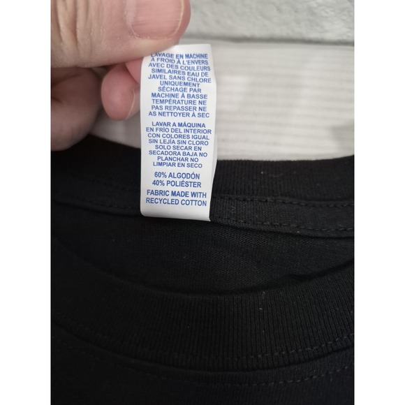 Brisco Brands Kiss Graphic T-Shirt Mens Large Black Rock Band Tee - Picture 9 of 9